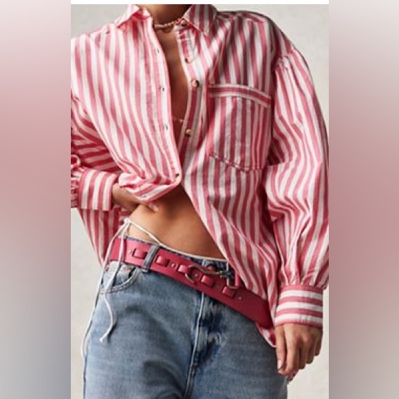 Free People Tops - We The Free Happy Hour Stripe Top